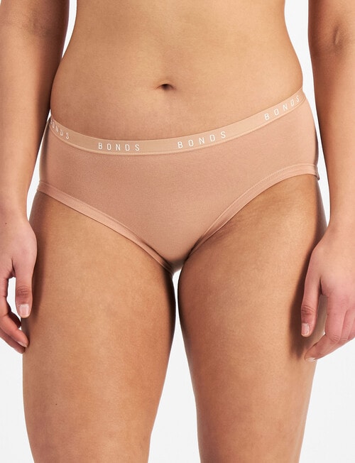 Bonds Cottontails Midi Brief, 3-Pack, Paradise Posey, Sugar Bomb & Blush Latte, 10-24 product photo View 05 L