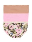 Bonds Cottontails Midi Brief, 3-Pack, Paradise Posey, Sugar Bomb & Blush Latte, 10-24 product photo View 06 S