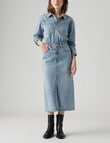 Levis Western Denim Midi Dress, Feeling This product photo