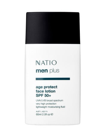 Natio Men Plus Age Protect Face Lotion SPF 50+, 60ml product photo