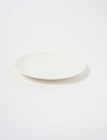 Alex Liddy Contemporary Coupe Entrée Plate, White, 23cm product photo