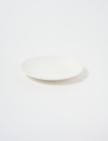 Alex Liddy Contemporary Coupe Side Plate, White, 20cm product photo