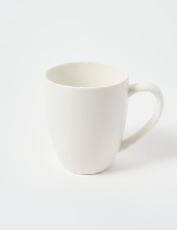 Alex Liddy Contemporary Coupe Mug, White, 380ml product photo