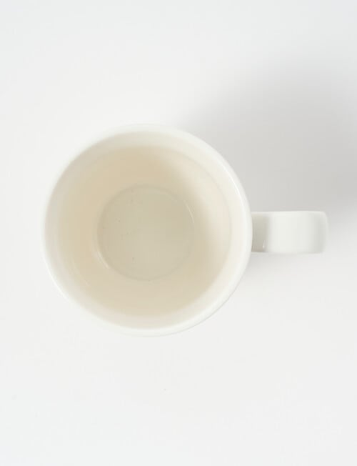 Alex Liddy Contemporary Coupe Mug, White, 380ml product photo View 02 L