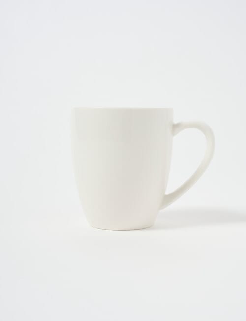 Alex Liddy Contemporary Coupe Mug, White, 380ml product photo View 03 L