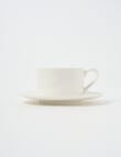 Alex Liddy Contemporary Cup & Saucer, White, 200ml product photo View 03 S