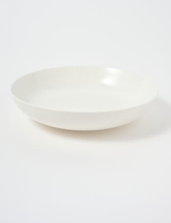 Alex Liddy Contemporary Bowl, White, 24cm product photo