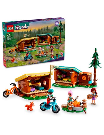 LEGO Friends Adventure Camp Cosy Cabins, 42624 product photo