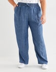 Studio Curve Chambray Pant, Chambray product photo