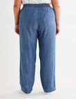 Studio Curve Chambray Pant, Chambray product photo View 02 S