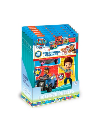 Paw Patrol Preschool Puzzles, 3-Pack product photo