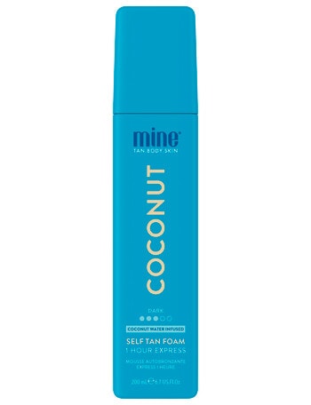 Mine Coconut Water Self Tan Foam, 200ml product photo