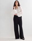 State of play Riley Panelled Long Sleeve Blouse, White product photo View 03 S