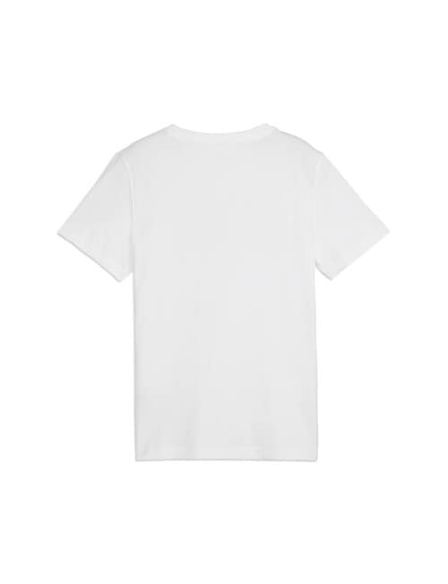 Puma Short Sleeve Tee Graphic, White product photo View 02 L