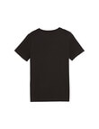 Puma Short Sleeve Tee Graphic, Black product photo View 02 S