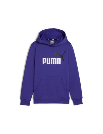 Puma 2-Colour Logo Hoodie, Lapis Lazuli product photo