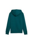 Puma 2-Colour Logo Hoodie, Green product photo View 02 S