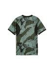 Puma Short Sleeve Jersey JR, Camo product photo View 02 S