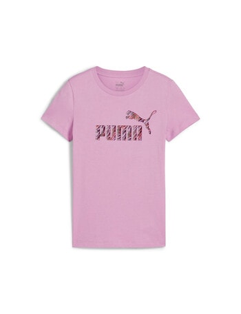 Puma Animal Graphic Short Sleeve Tee, Mauve product photo