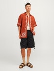 Jack & Jones Cole Barkley Cargo Shorts, Black product photo View 02 S