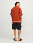 Jack & Jones Cole Barkley Cargo Shorts, Black product photo View 03 S