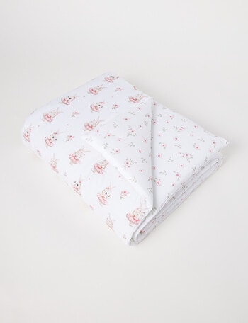 Teeny Weeny Ballet Bunny Reversible Quilt product photo