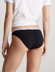 Calvin Klein Modern Logo Bikini Brief, 3-Pack, Black, XS-XL product photo View 03 S