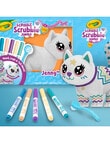 Crayola Scribble Scrubbies Poseable Jumbo Pet, Jenny product photo View 03 S