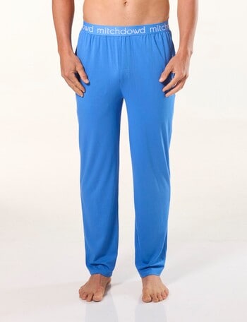 Mitch Dowd Bamboo-Blend Knit Pant, Regetta Blue product photo