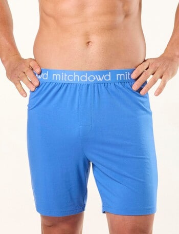 Mitch Dowd Bamboo-Blend Knit Short, Regetta Blue product photo