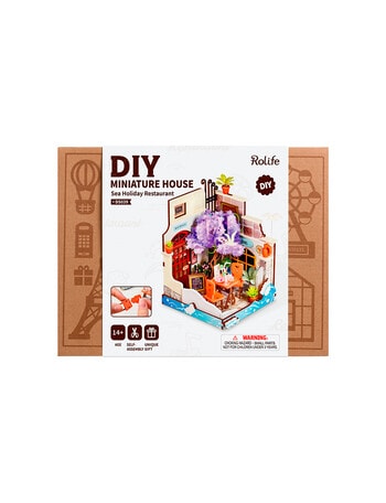 DIY Kits Rolife Sea Holiday Restaurant product photo