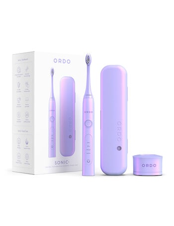 Ordo Sonic+ Electric Toothbrush with Travel Case, Pearl Violet product photo