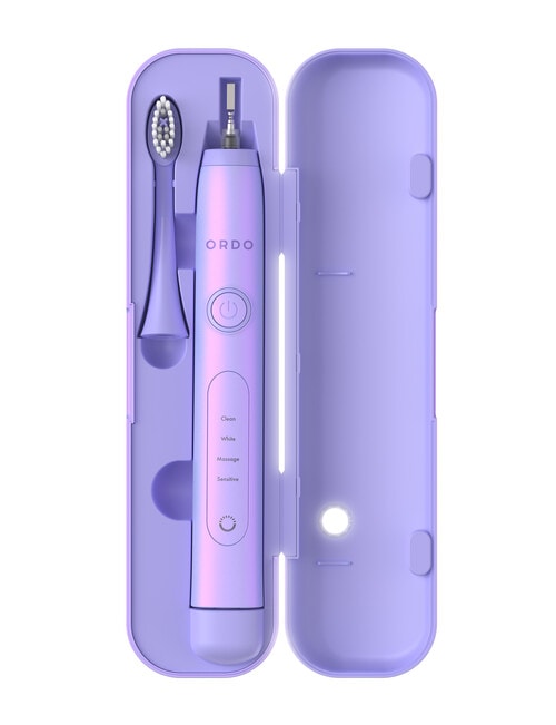 Ordo Sonic+ Electric Toothbrush with Travel Case, Pearl Violet product photo View 07 L