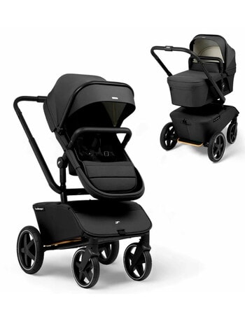 JIFFLE 4-Wheel Stroller, Black product photo