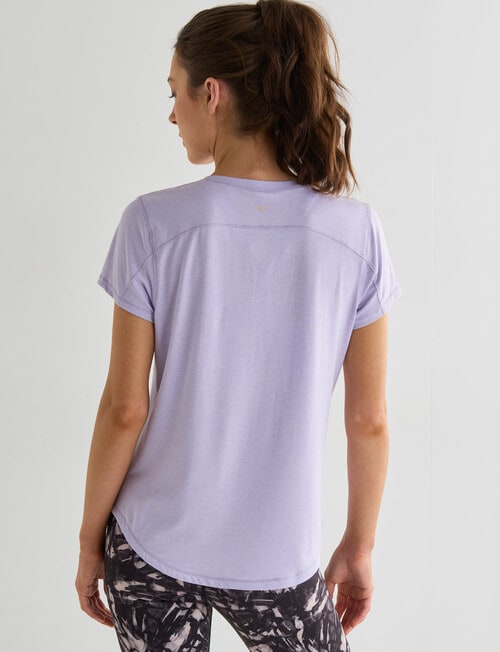 Superfit Limitless Short Sleeve Tee, Lilac product photo View 02 L