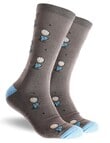 Mitch Dowd Bamboo-Blend Golf Crew Sock, Grey product photo