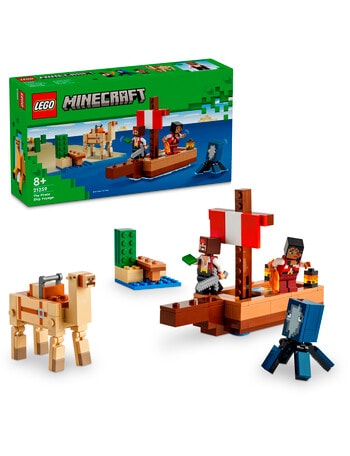 LEGO Minecraft The Pirate Ship Voyage, 21259 product photo