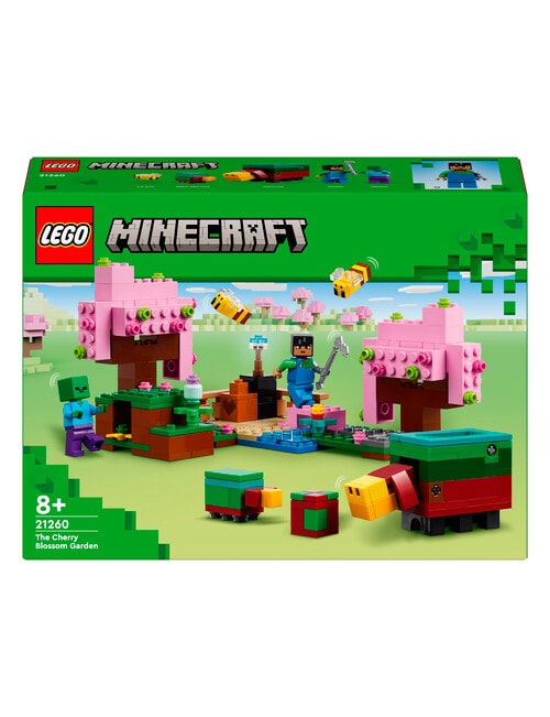 LEGO Minecraft The Cherry Blossom Garden, 21260 product photo View 02 L