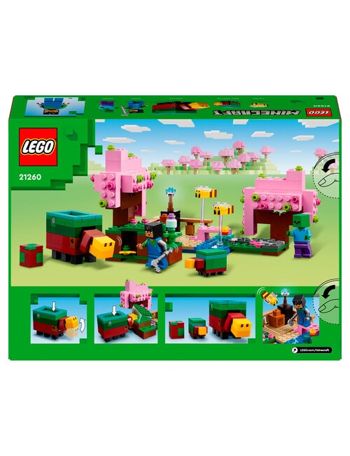 LEGO Minecraft The Cherry Blossom Garden, 21260 product photo View 10 L