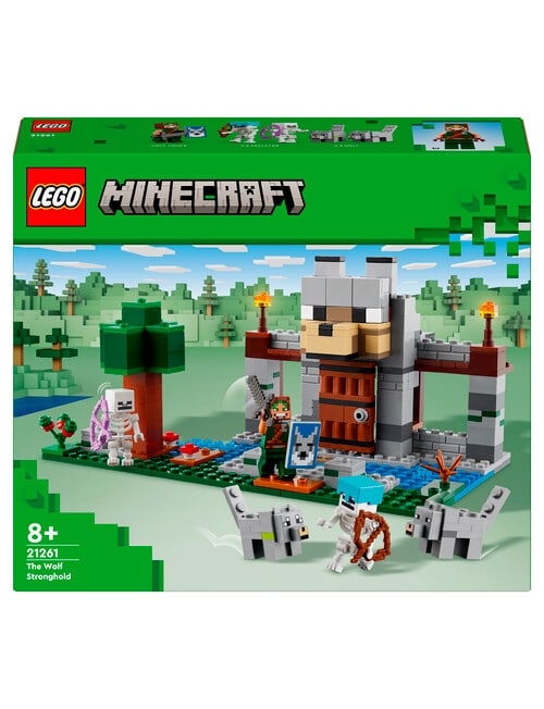 LEGO Minecraft The Wolf Stronghold, 21261 product photo View 02 L