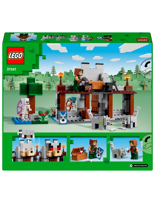 LEGO Minecraft The Wolf Stronghold, 21261 product photo View 10 L