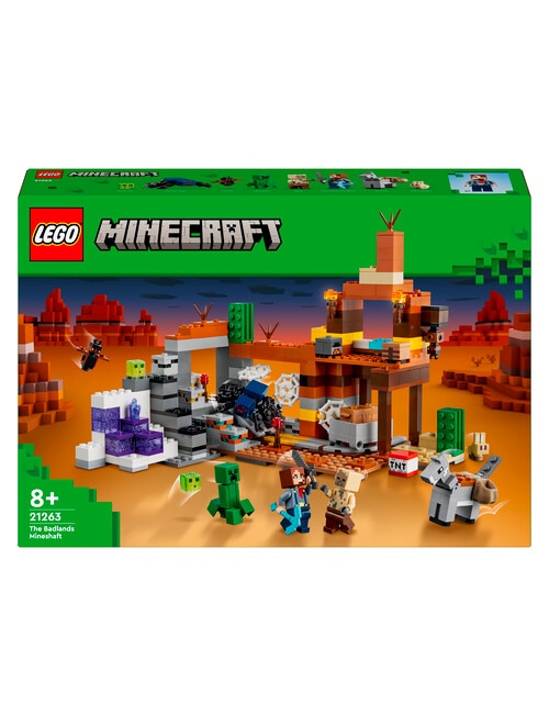 LEGO Minecraft The Badlands Mineshaft, 21263 product photo View 02 L