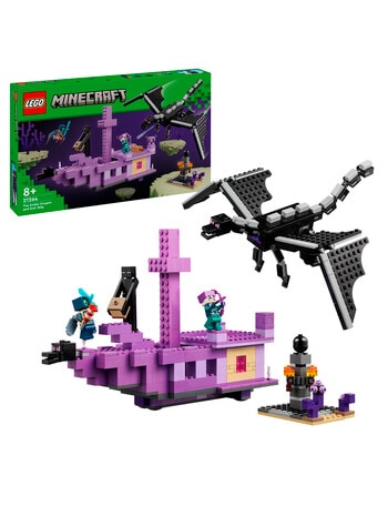 LEGO Minecraft The Ender Dragon and End Ship, 21264 product photo