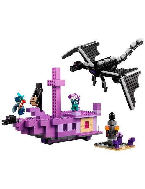 LEGO Minecraft The Ender Dragon and End Ship, 21264 product photo View 03 L