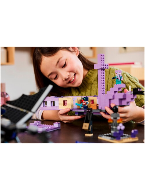 LEGO Minecraft The Ender Dragon and End Ship, 21264 product photo View 10 L