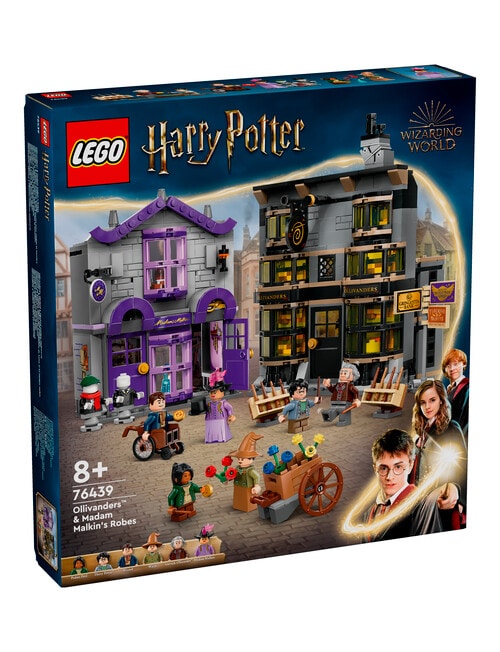 LEGO Harry Potter Ollivanders & Madam Malkin's Robes, 76439 product photo View 02 L