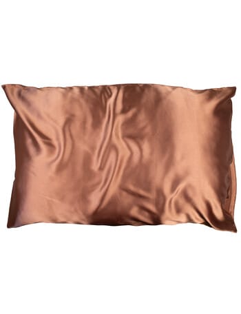 Simply Essential Satin Pillow Slip, Cinnamon product photo