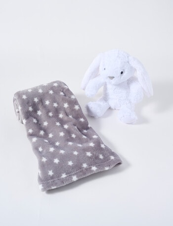 Teeny Weeny Plush Toy with Blanket Bunny product photo