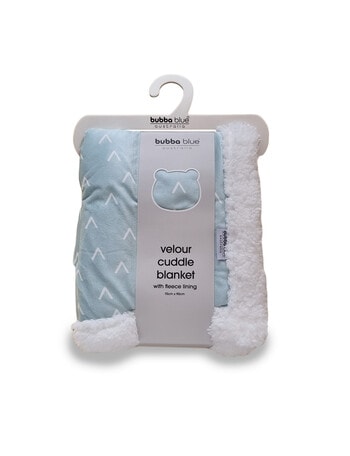 Bubba Blue Mountains Cuddle Blanket, Mint product photo