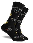 Mitch Dowd Glo Duck Cotton-blend Crew Sock, 3-Pack, Black & Blue product photo View 05 S